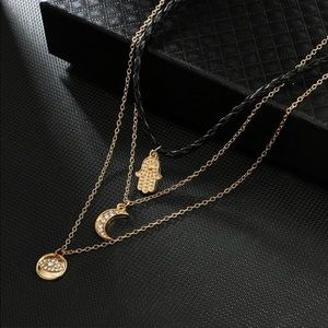 Hamsa Choker Necklace